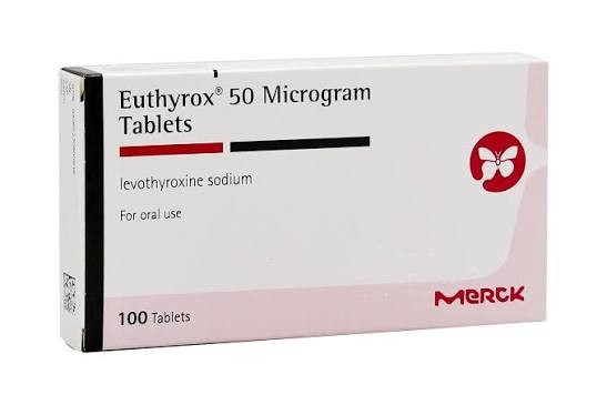EUTHYROX 50UG 100TAB
