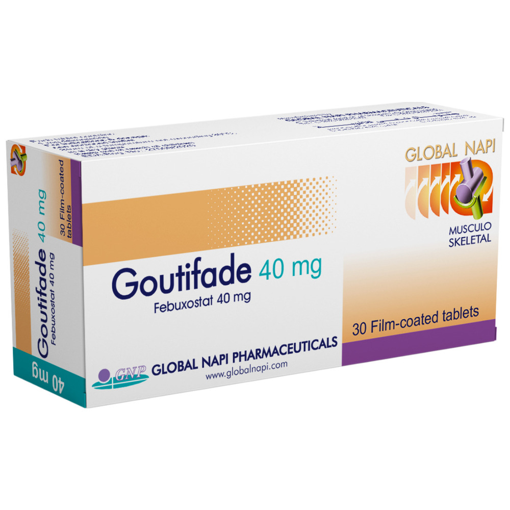 GOUTIFADE 40 MG 30 TABS