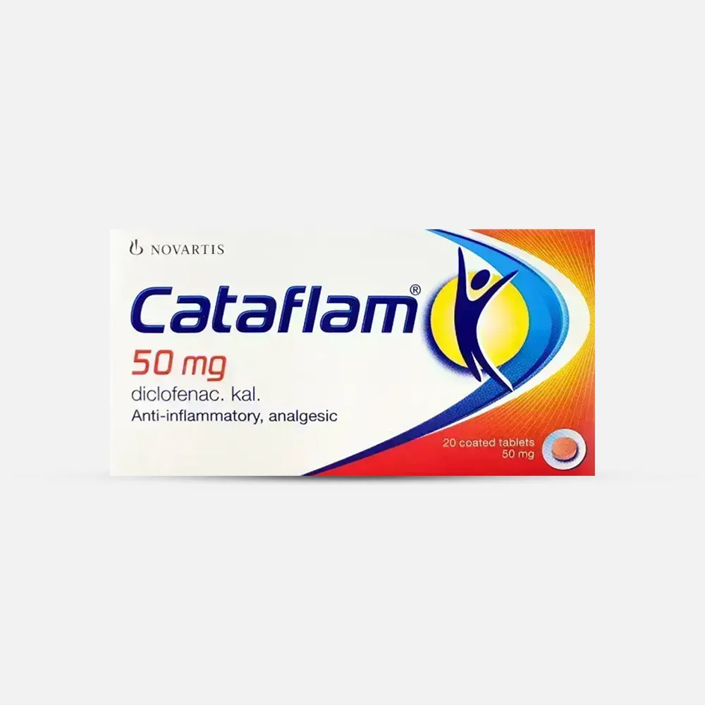 CATAFLAM 50 MG 20 TAB