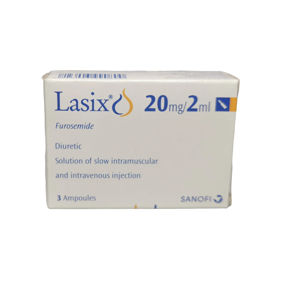 LASIX 20 MG 4 CC 3 A
