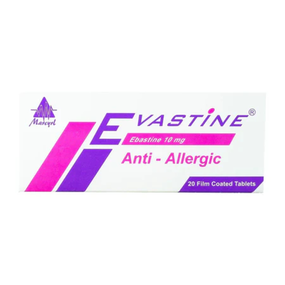 EVASTIN 10 MG 20 TAB