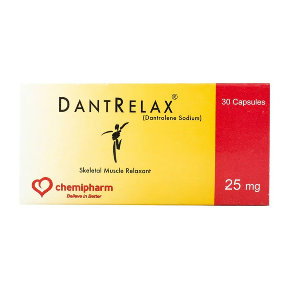 DANTRELAX 25 MG 30 CAP
