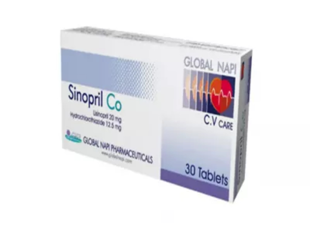 SINOPRIL CO 30 TAB