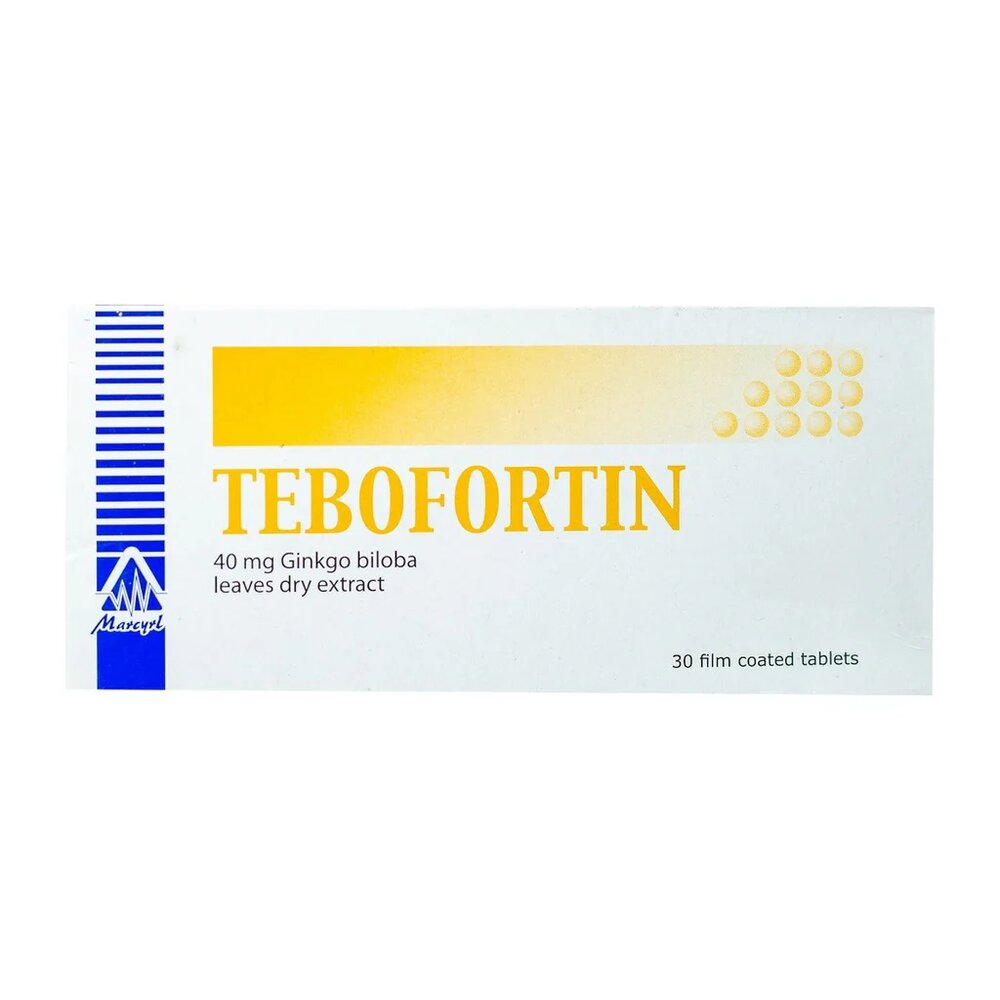 TEBOFORTIN 40MG 30TAB
