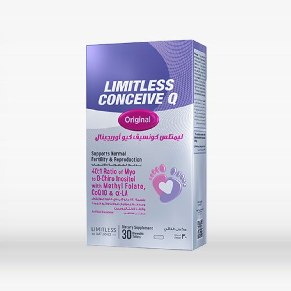 LIMITLESS CONCEIVE Q 30 CHEW TABS