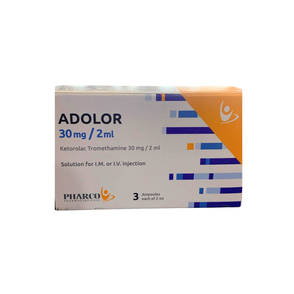 ADOLOR 30MG 3 AMP