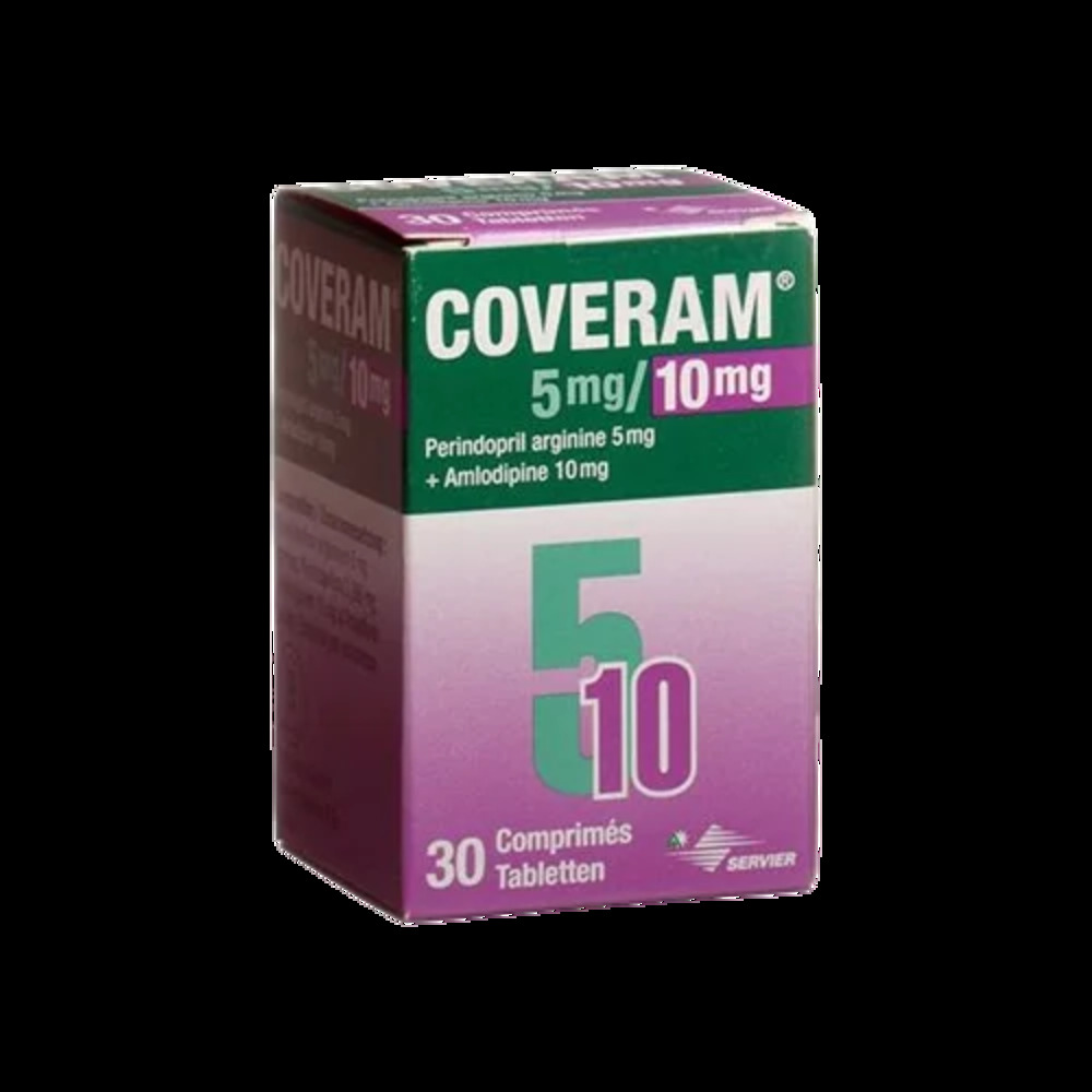 COVERAM 5/10 MG 15 TAB