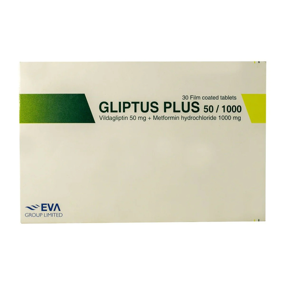 GLIPTUS PLUS 50/1000 30 TAB
