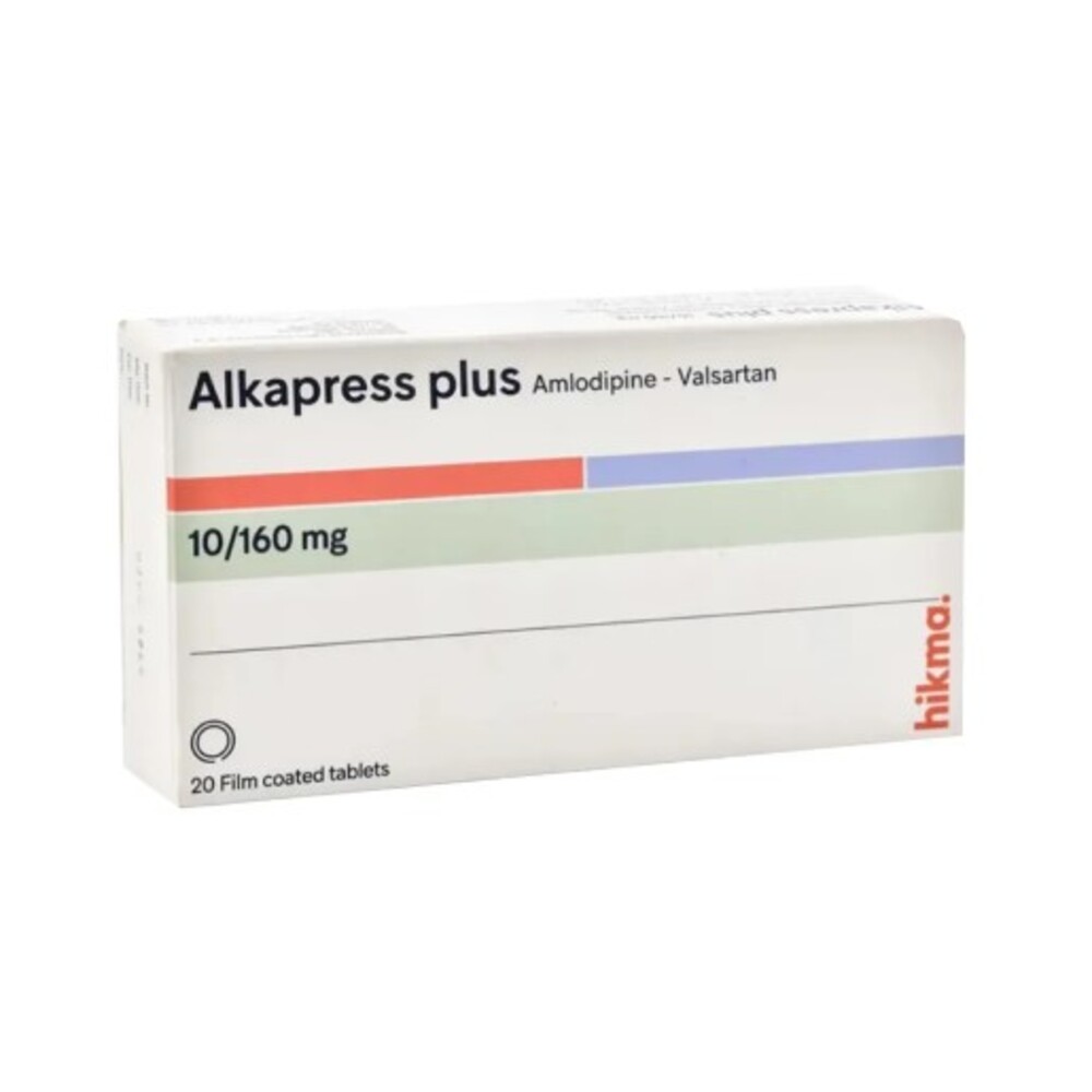 ALKAPRESS PLUS 10160 MG 20 TAB