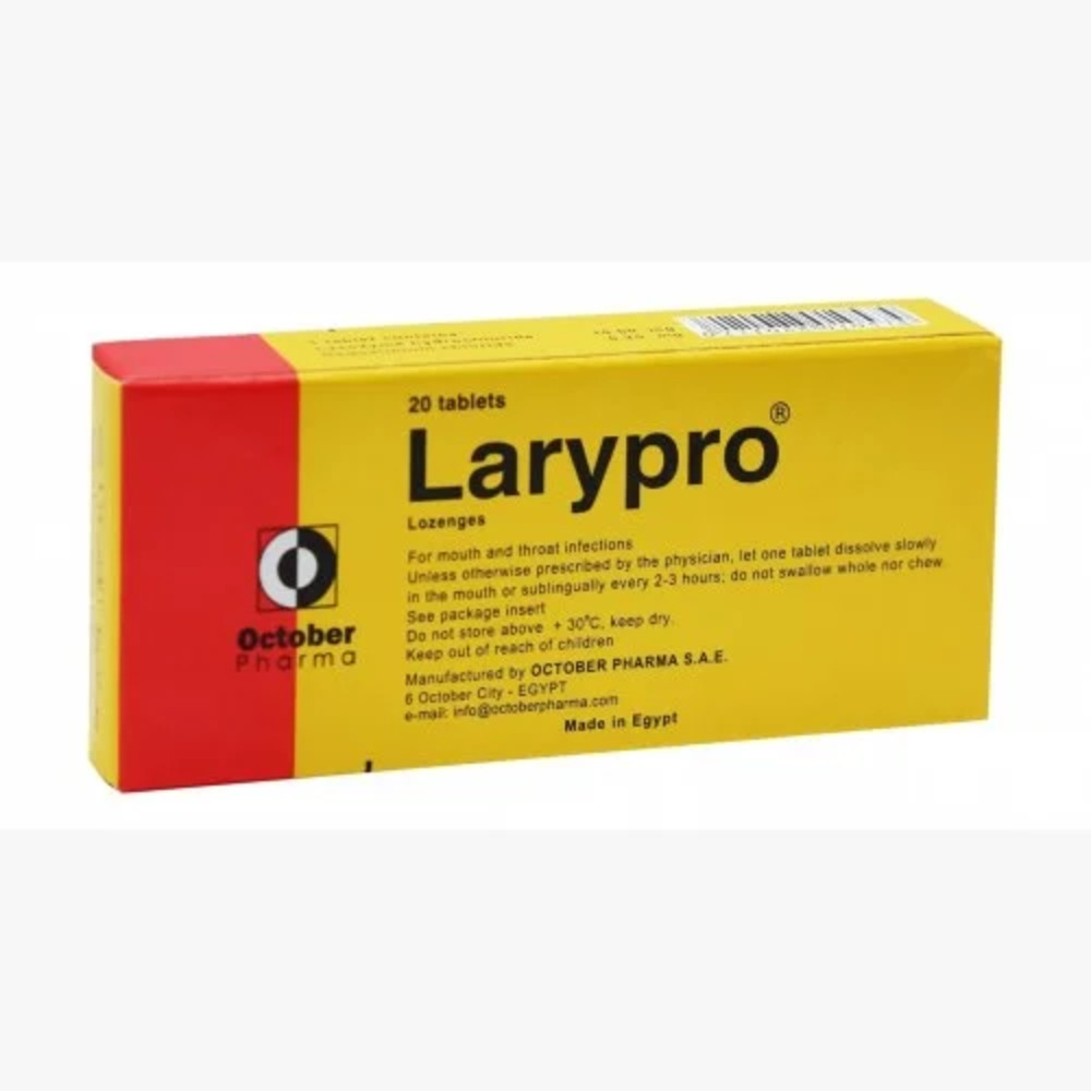 LARYPRO 20 TAB