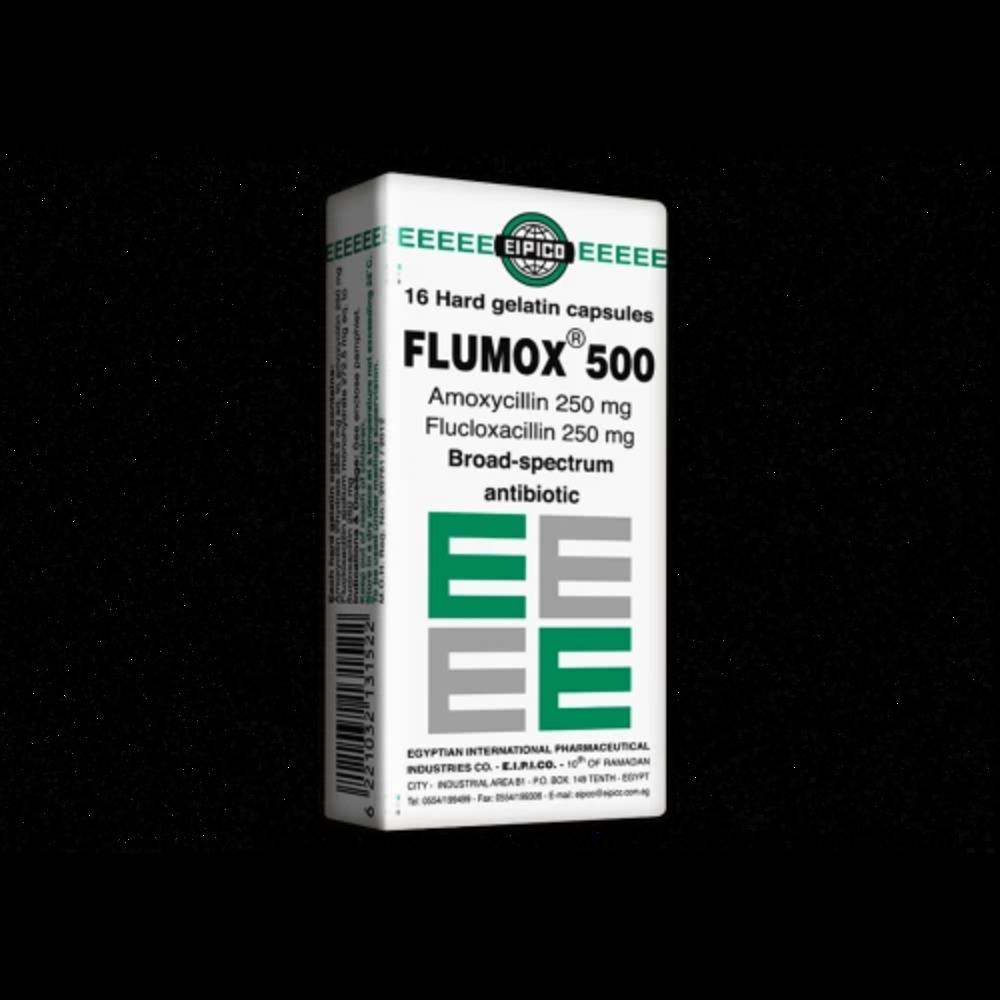 FLUMOX 500 MG 16 CAPS