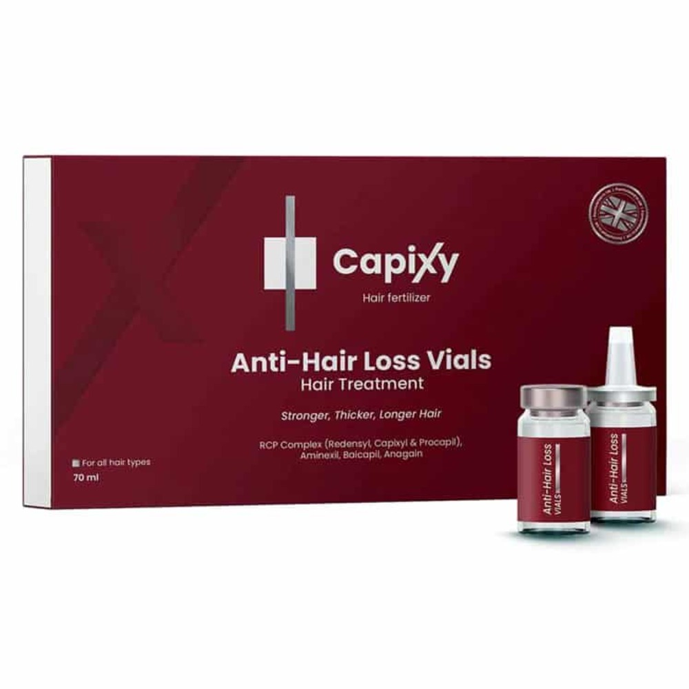 CAPIXY HAIR VIALS FOR WOMEN 7 AMPS 10 ML