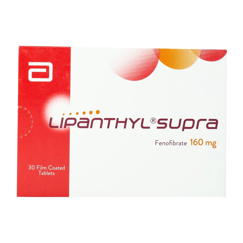 LIPANTHYL SUPRA 160 MG 30 TAB