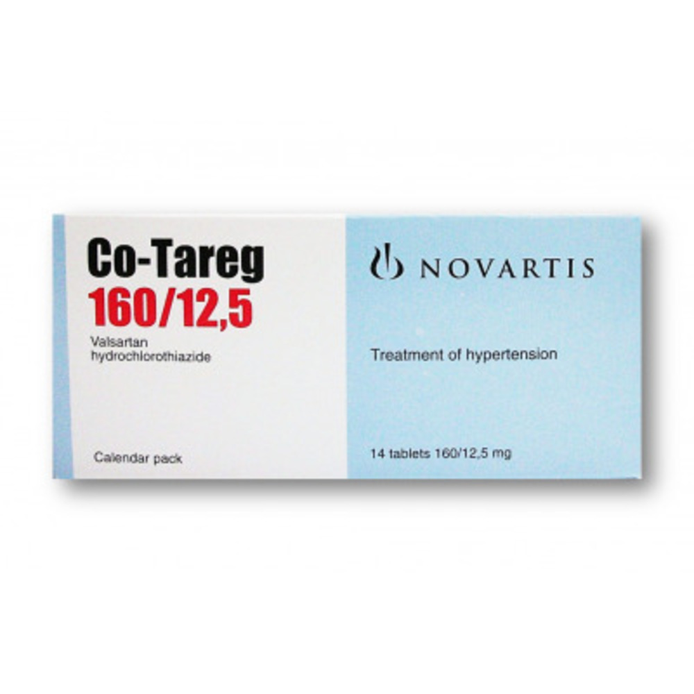 CO TAREG 160/12.5 MG 14 TAB