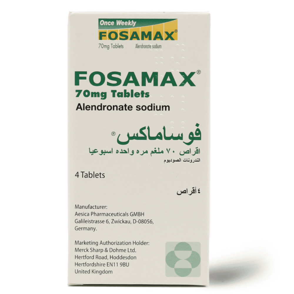 FOSAMAX 2 TAB 70 MG