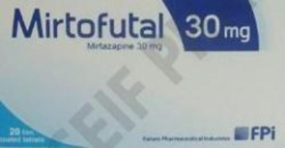 MIRTOFUTAL 30MG 20TAB