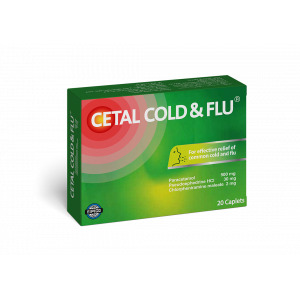 CETAL COLD  FLU 20 TAB