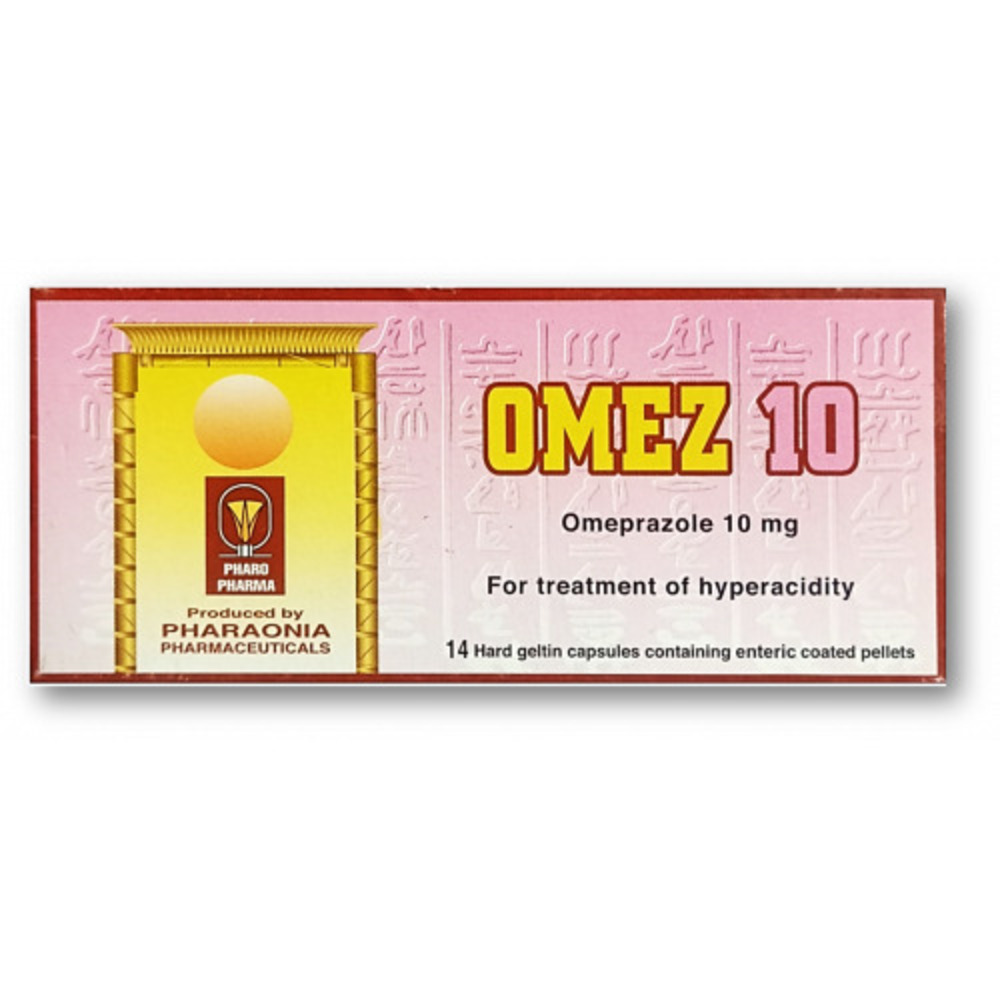 OMEZ 10 MG 14 TABS