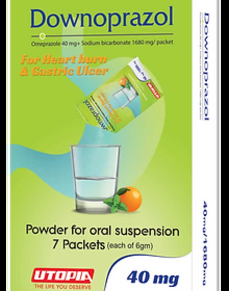 DOWNOPRAZOL 40 MG  7 SACH