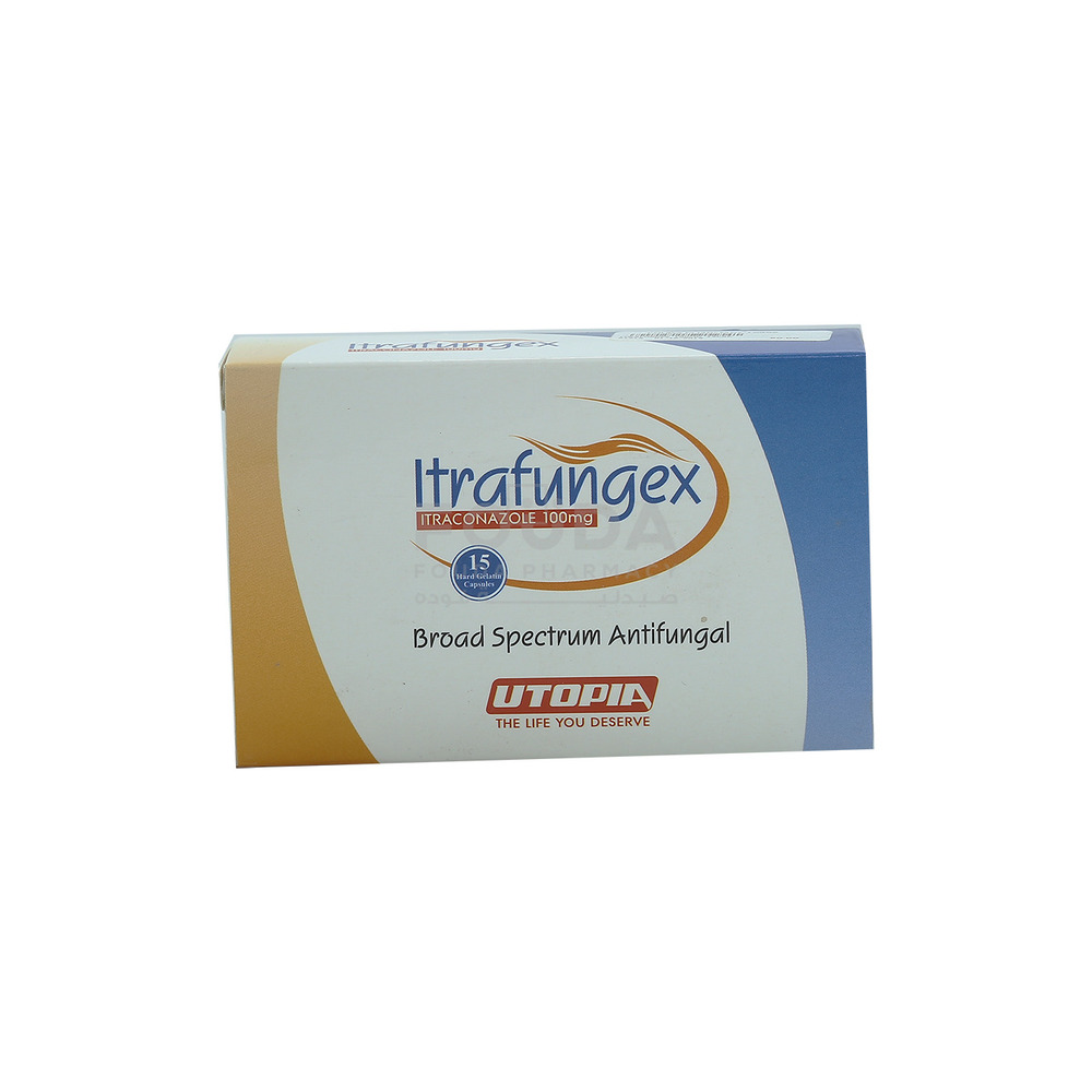 ITRAFUNGEX 100 MG 15 CAP