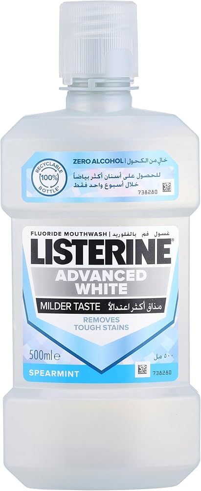 LISTERINE WHITE ADVANCE 500 ML