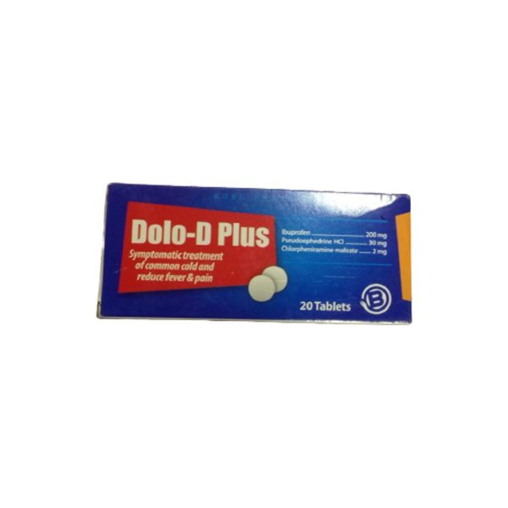 DOLO D PLUS  20 TAB