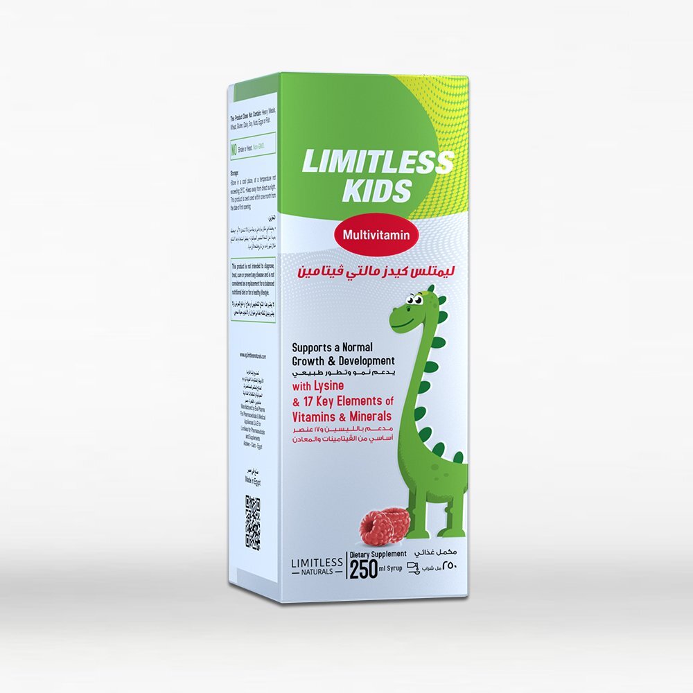 LIMITLESS KIDS MULTI VITAMIN 250 ML