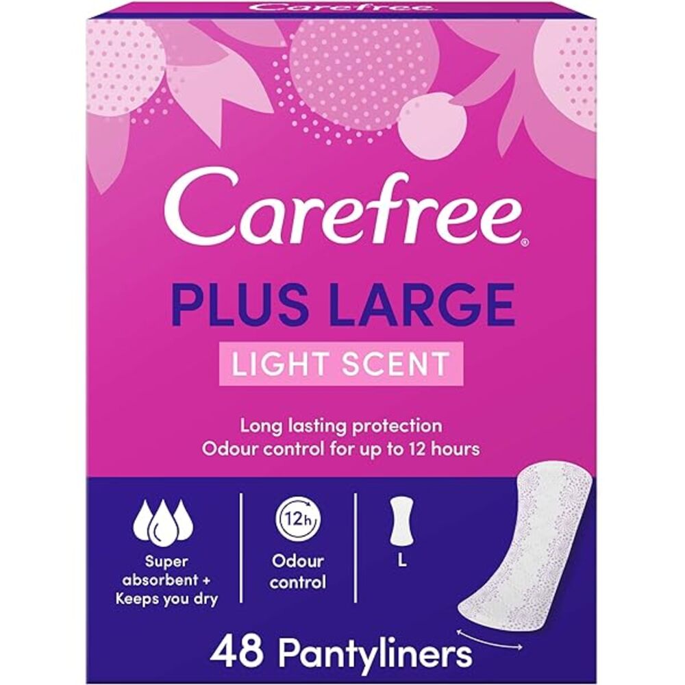 CAREFREE PLUS LARGE 48 PADS