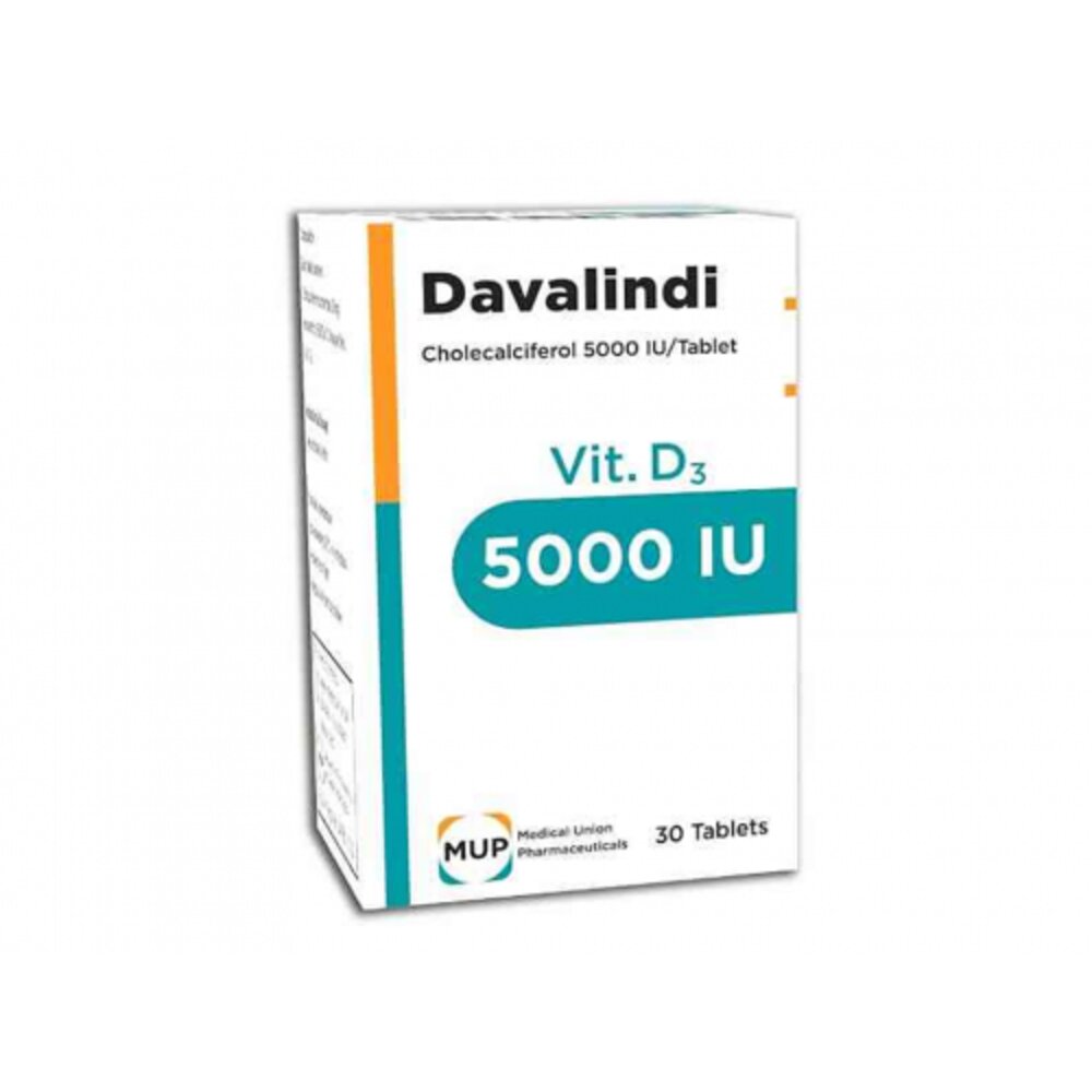 DAVALINDI 5000 IU 30 TAB