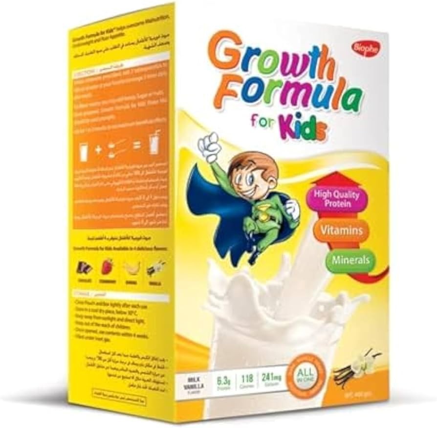 GROWTH FORMULA FOR KIDS VANILLA